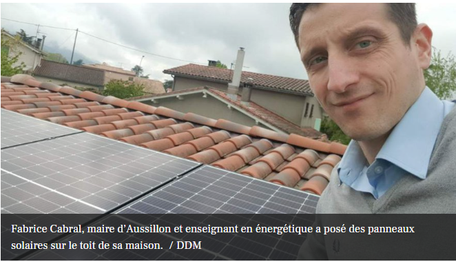 TARN  La ville d’Aussillon est championne d’Occitanie des panneaux solaires